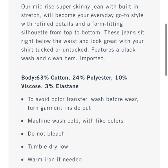 Abercrombie in Finch Mid Rise Super Skinny Jeans - Picture 12 of 12